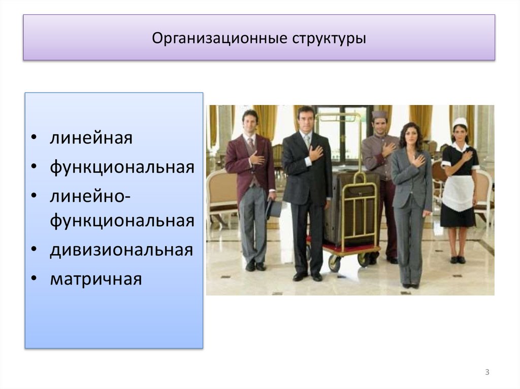 Организационные структуры