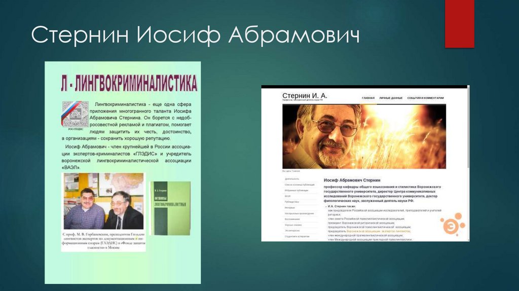 Стернин Иосиф Абрамович