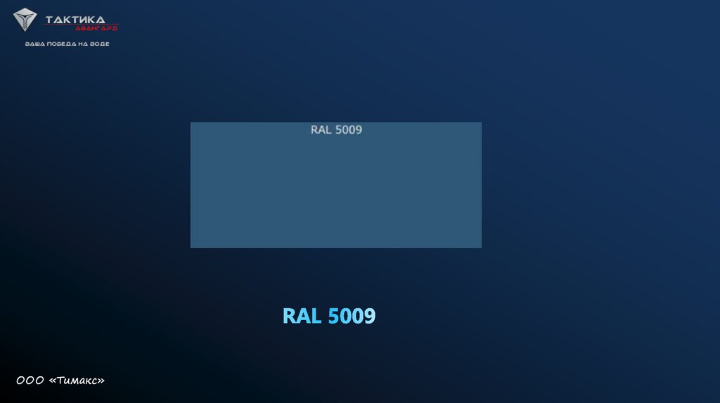RAL 5009