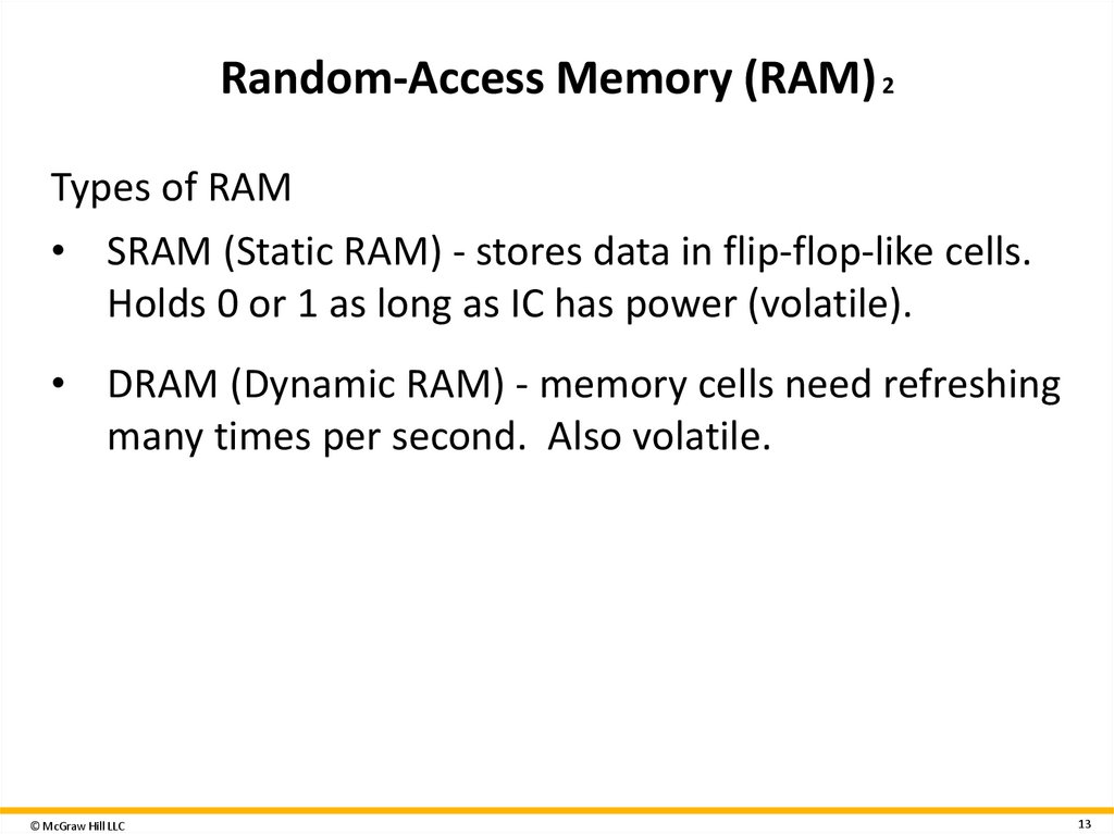 Random-Access Memory (RAM) 2
