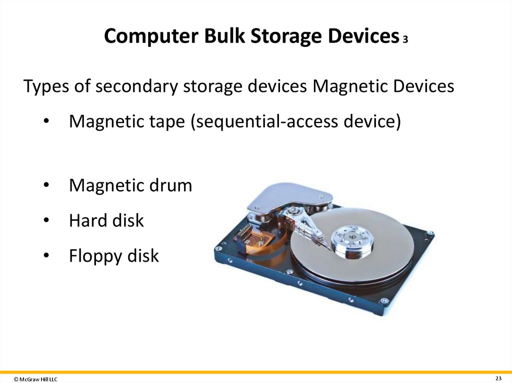 Computer Bulk Storage Devices 3