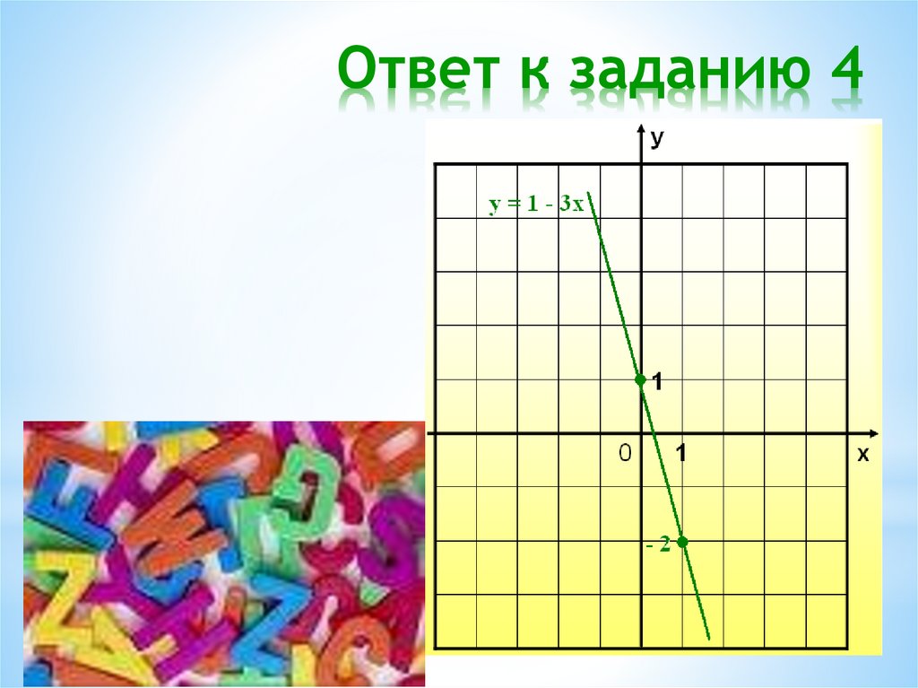Ответ к заданию 4