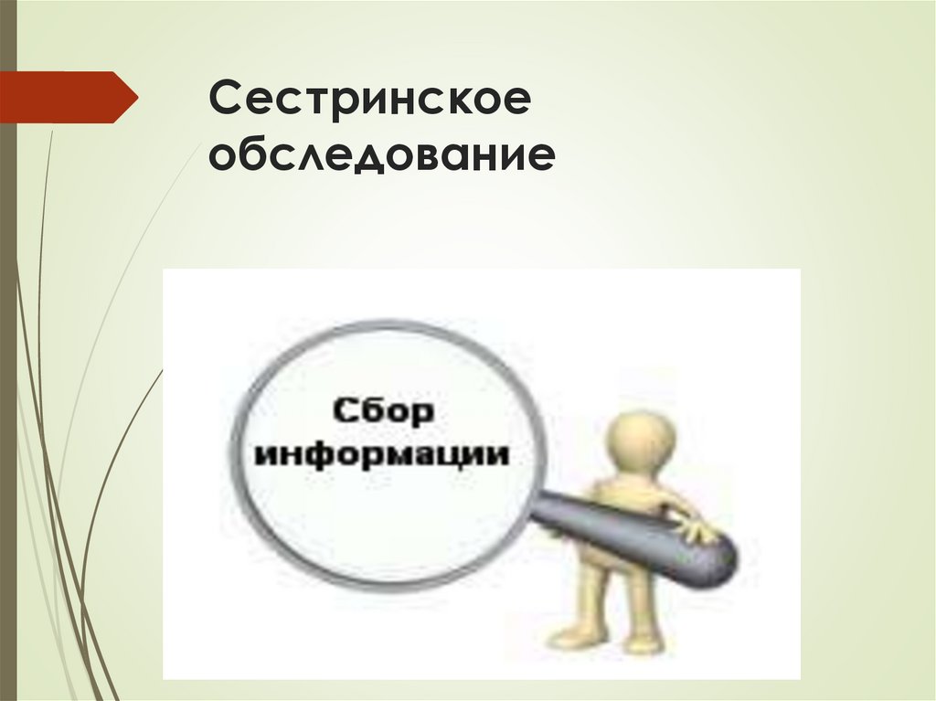 Сестринское обследование