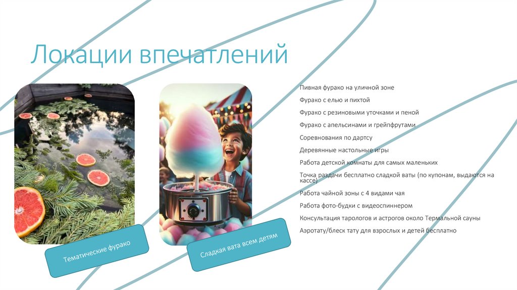 Локации впечатлений