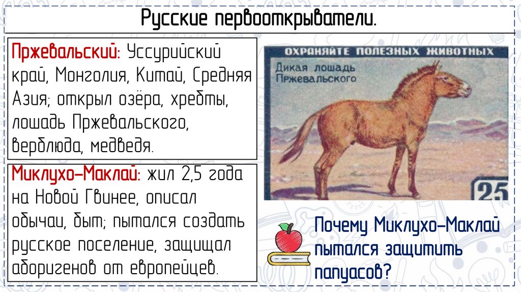 Русские первооткрыватели.