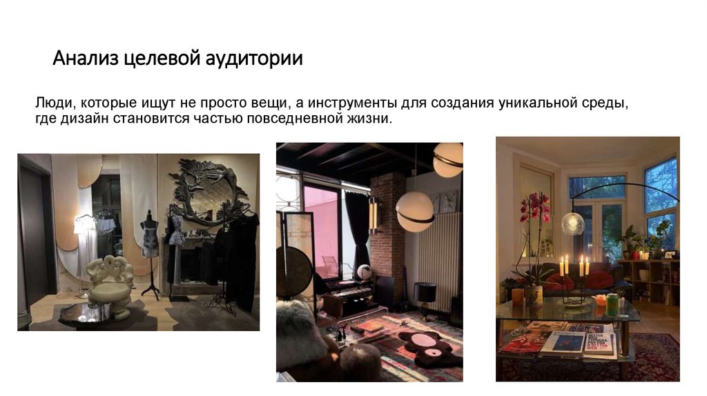 Анализ целевой аудитории