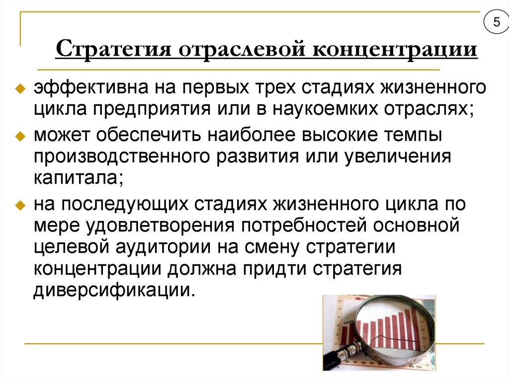 Стратегия отраслевой концентрации