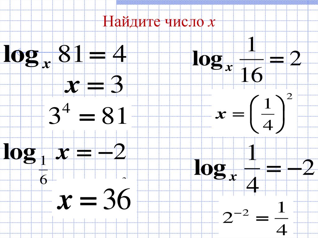 Найдите число x