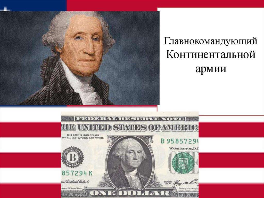 Главнокомандующий Континентальной армии