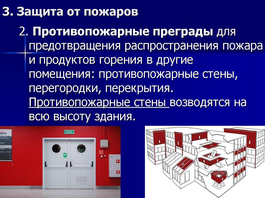 Огнестойкость зданий