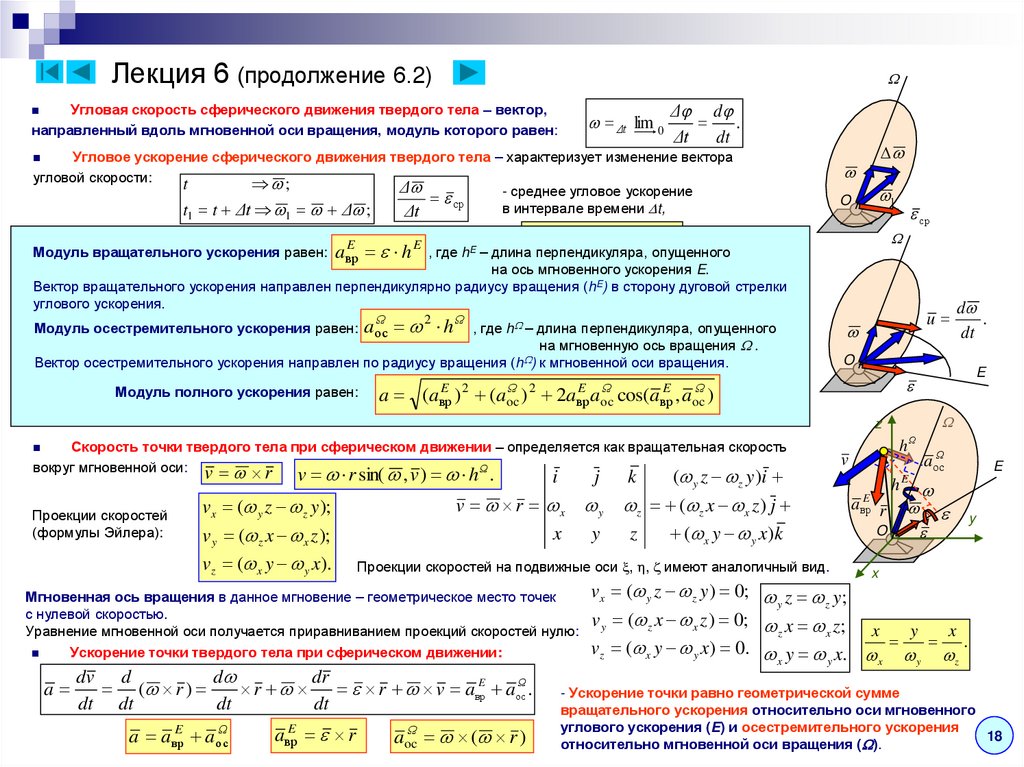 Лекция 6 (продолжение 6.2)