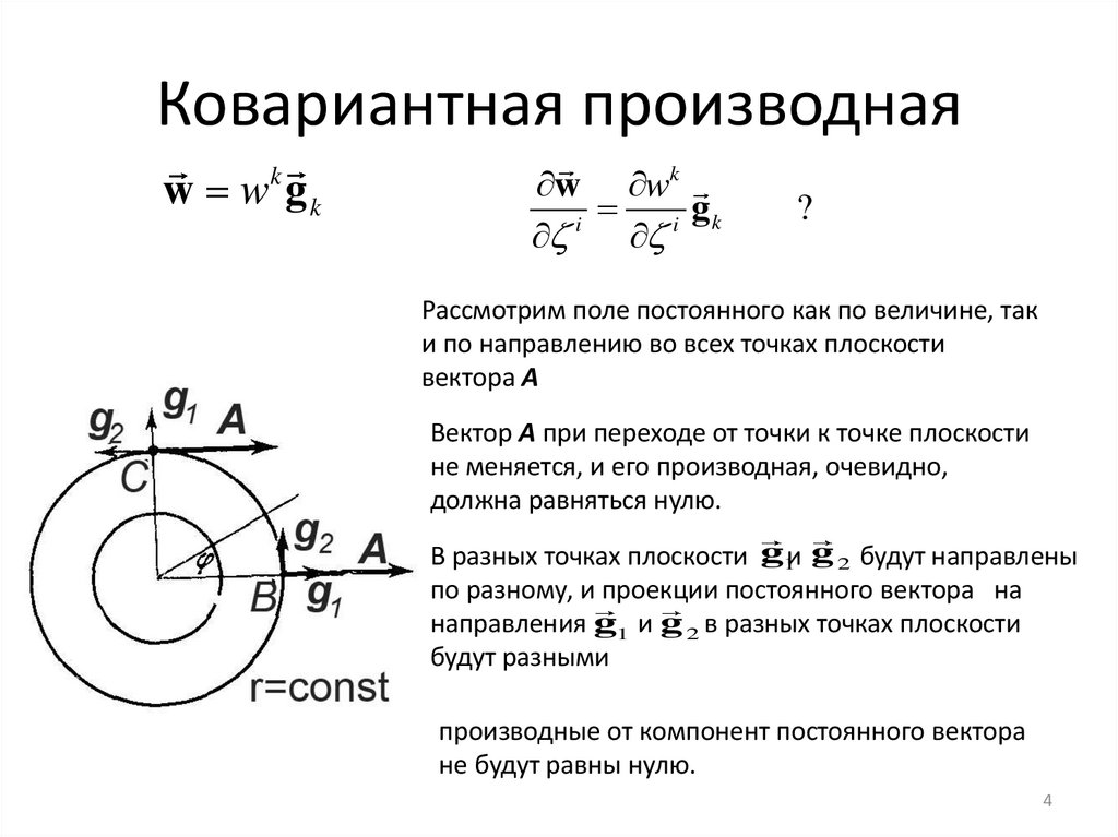 Ковариантная производная
