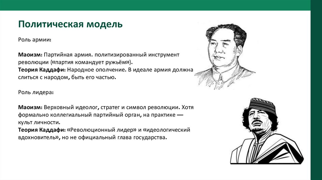 Политическая модель