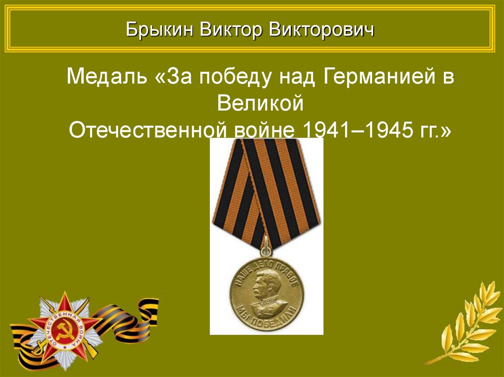 Брыкин Виктор Викторович