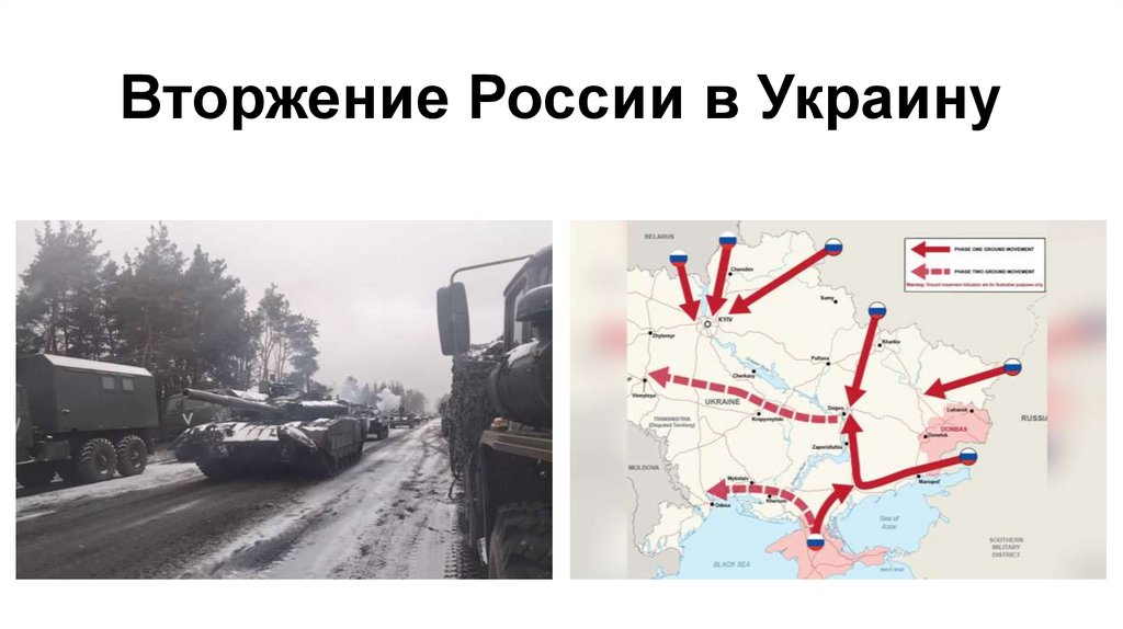 Вторжение России в Украину