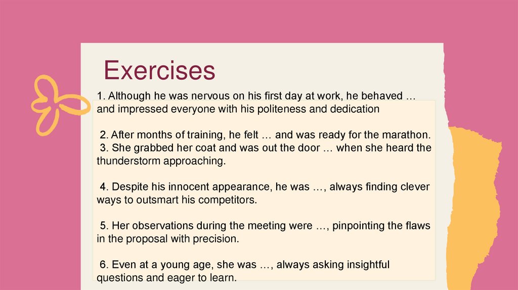 Exercises