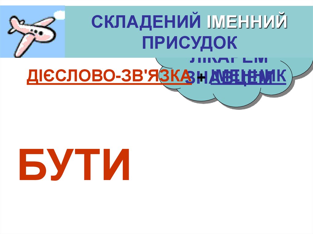 СКЛАДЕНИЙ ІМЕННИЙ ПРИСУДОК