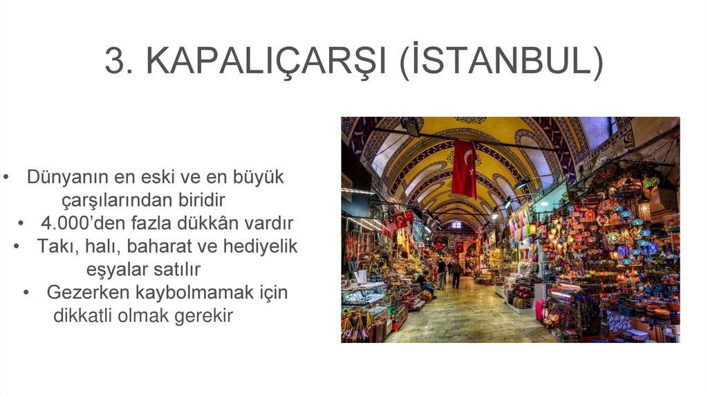3. Kapalıçarşı (İstanbul)