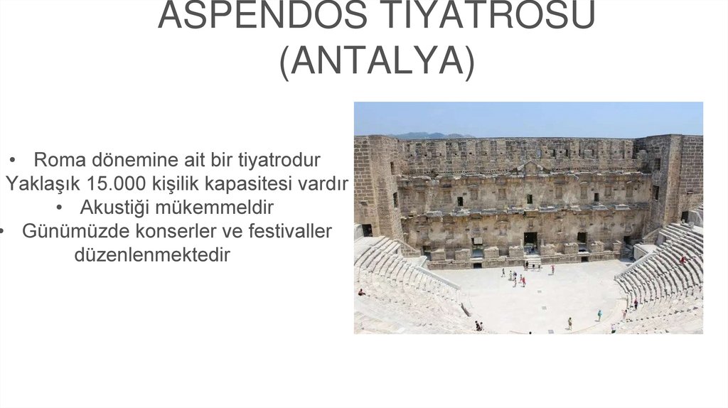 Aspendos Tiyatrosu (Antalya)