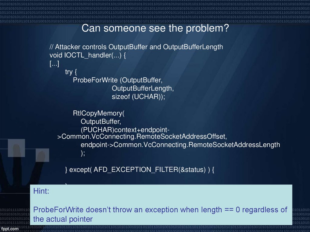 Can someone see the problem?