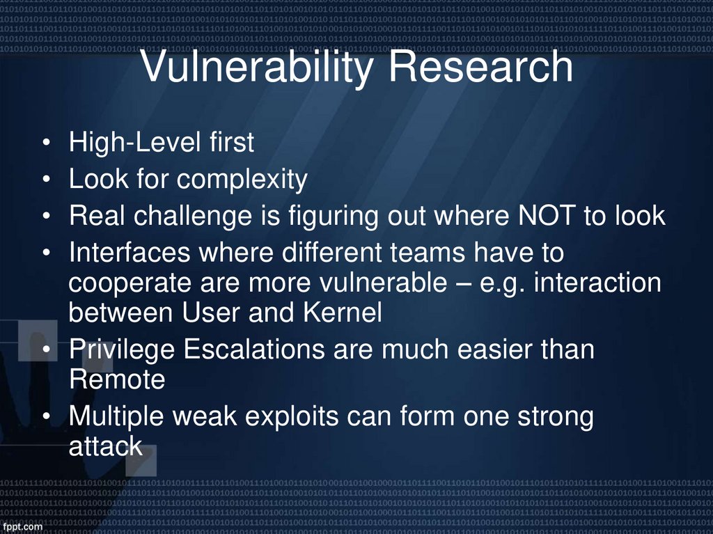 Vulnerability Research