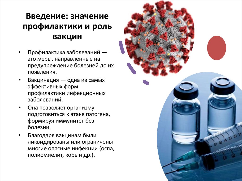 Введение: значение профилактики и роль вакцин