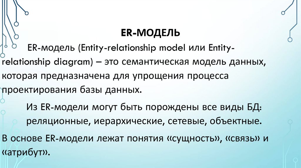 ER-модель