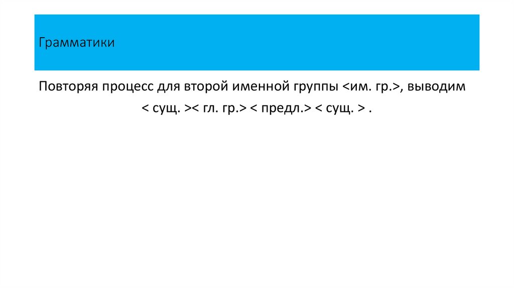 Грамматики