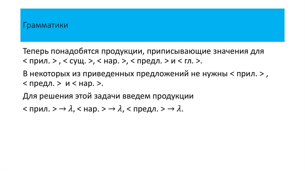 Грамматики