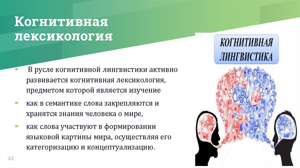 Когнитивная лексикология