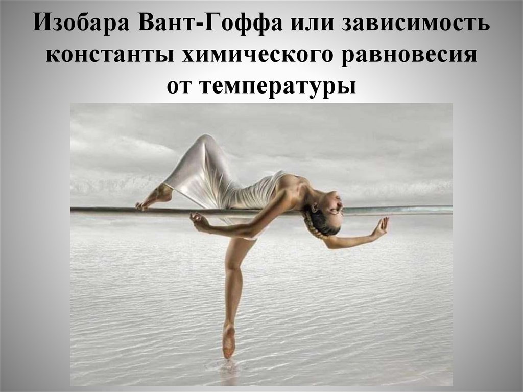 Изобара Вант-Гоффа или зависимость константы химического равновесия от температуры