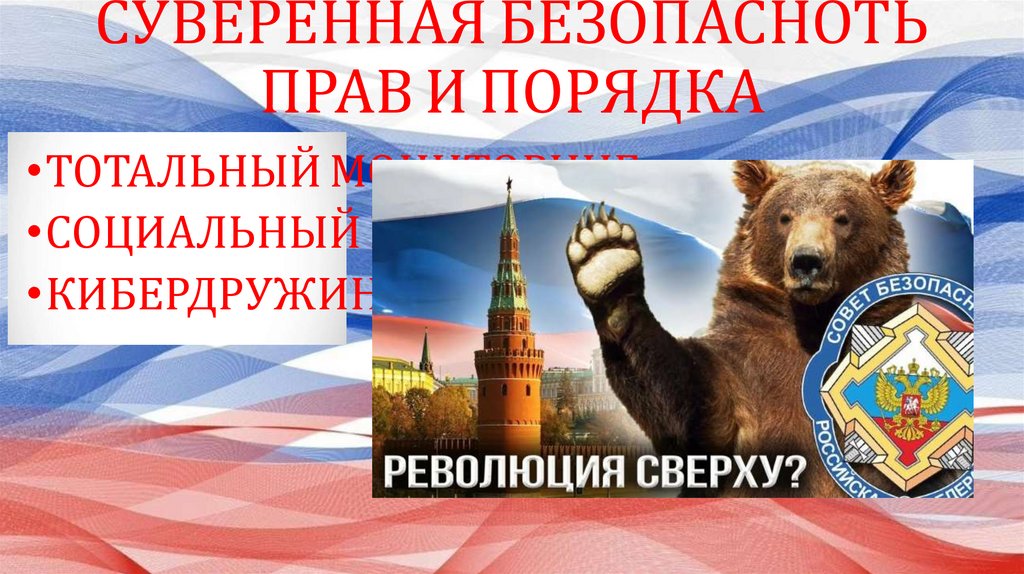 СУВЕРЕННАЯ БЕЗОПАСНОТЬ ПРАВ И ПОРЯДКА