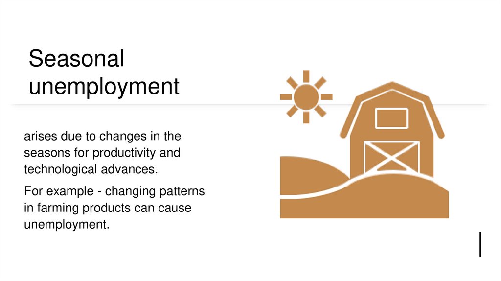 Seasonal unemployment