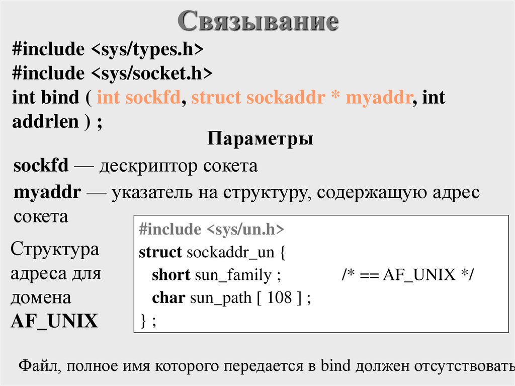 Связывание