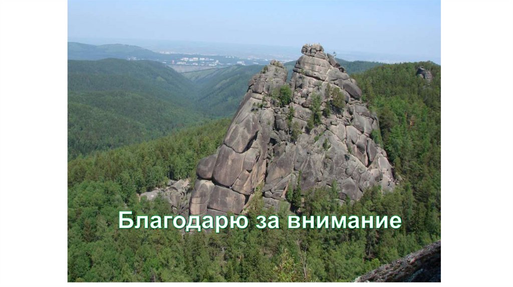 Благодарю за внимание