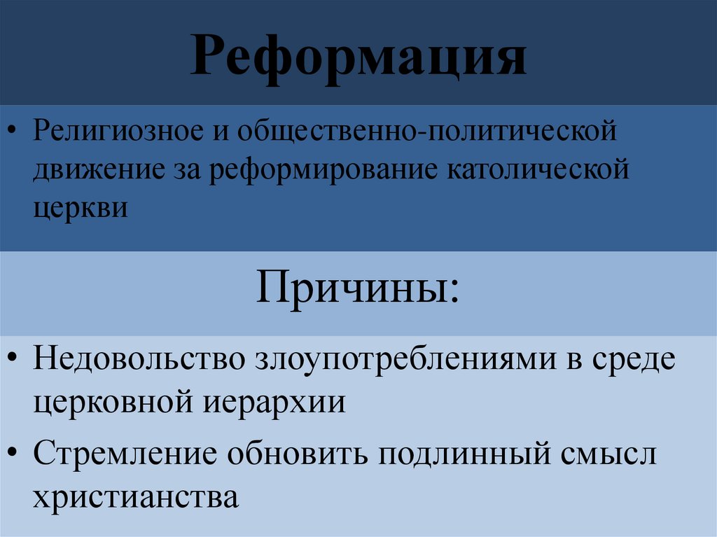 Реформация
