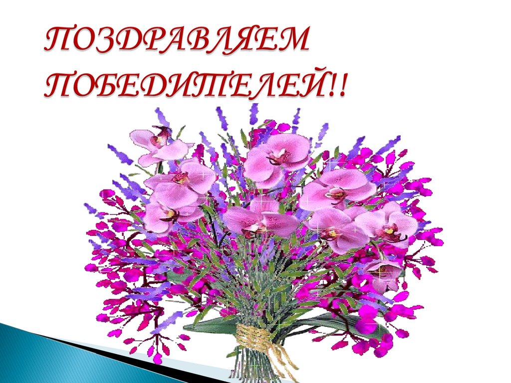 ПОЗДРАВЛЯЕМ ПОБЕДИТЕЛЕЙ!!