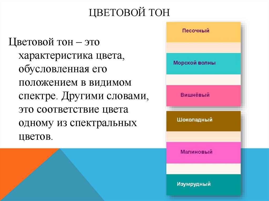 Цветовой тон