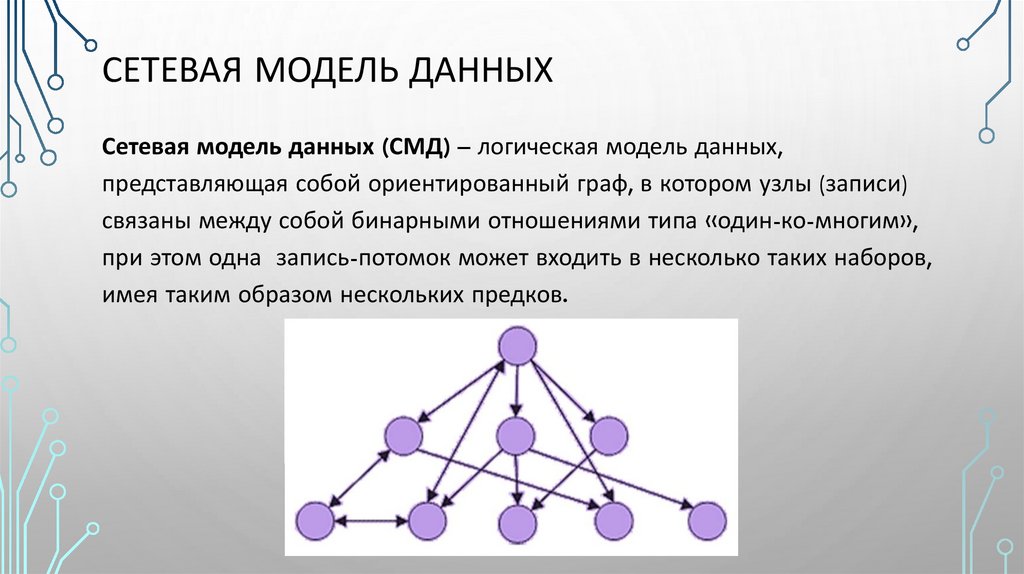 Сетевая модель данных