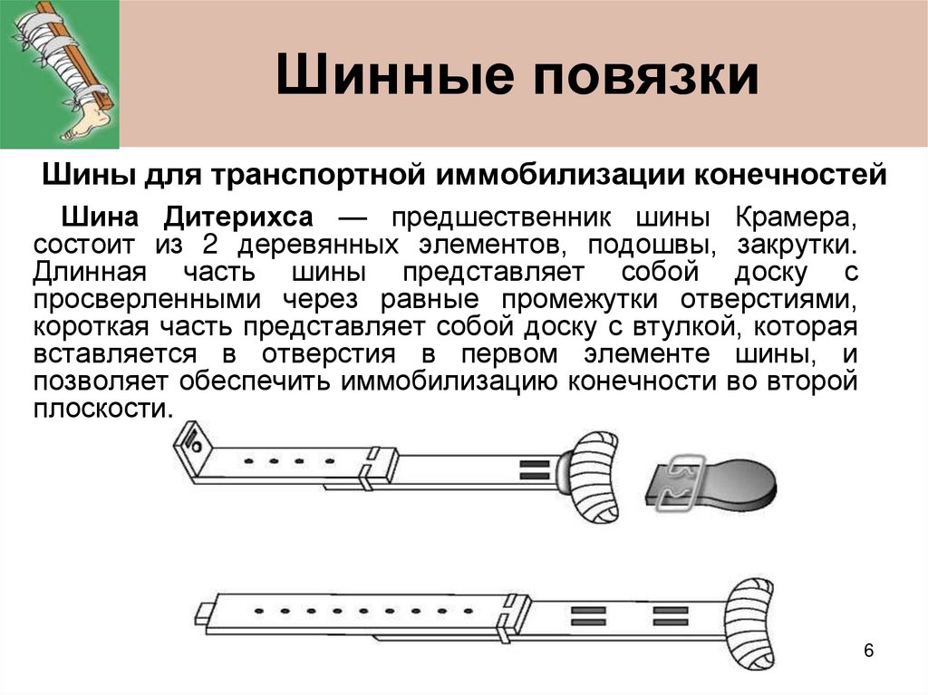 Шинные повязки