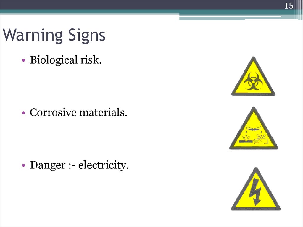 Warning Signs