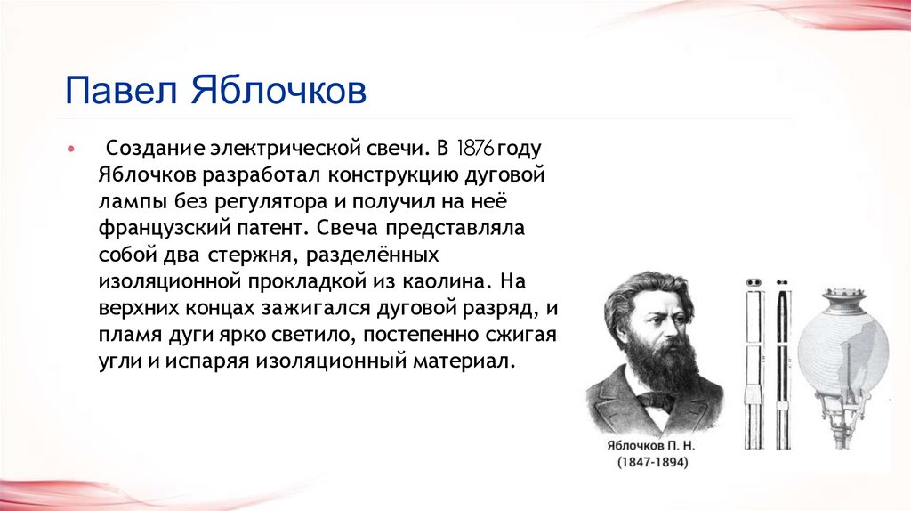 Павел Яблочков