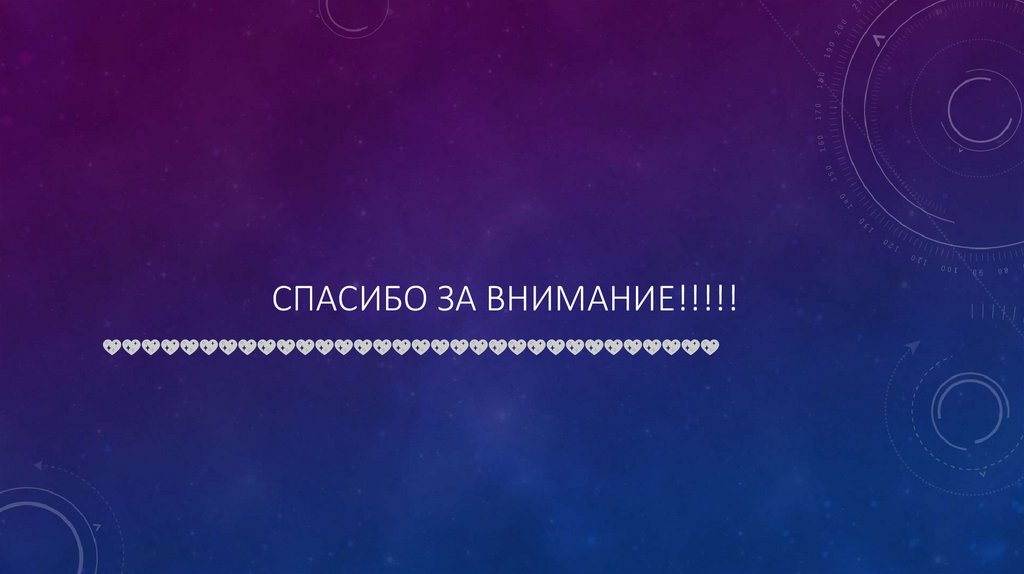 СпАсИбо за внимание!!!!!