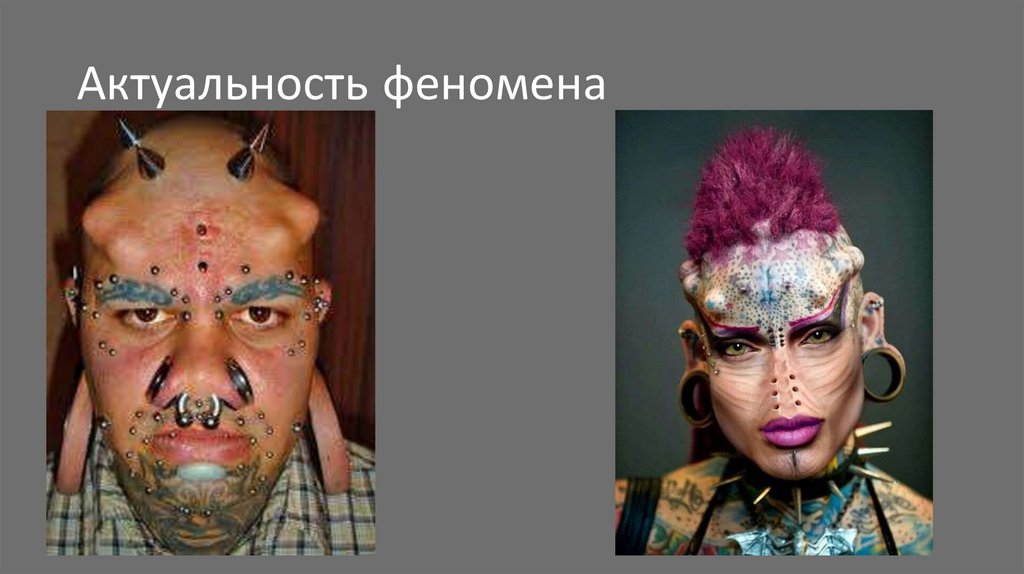 Актуальность феномена
