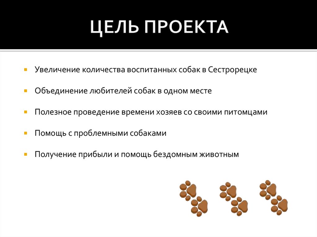 ЦЕЛЬ ПРОЕКТА