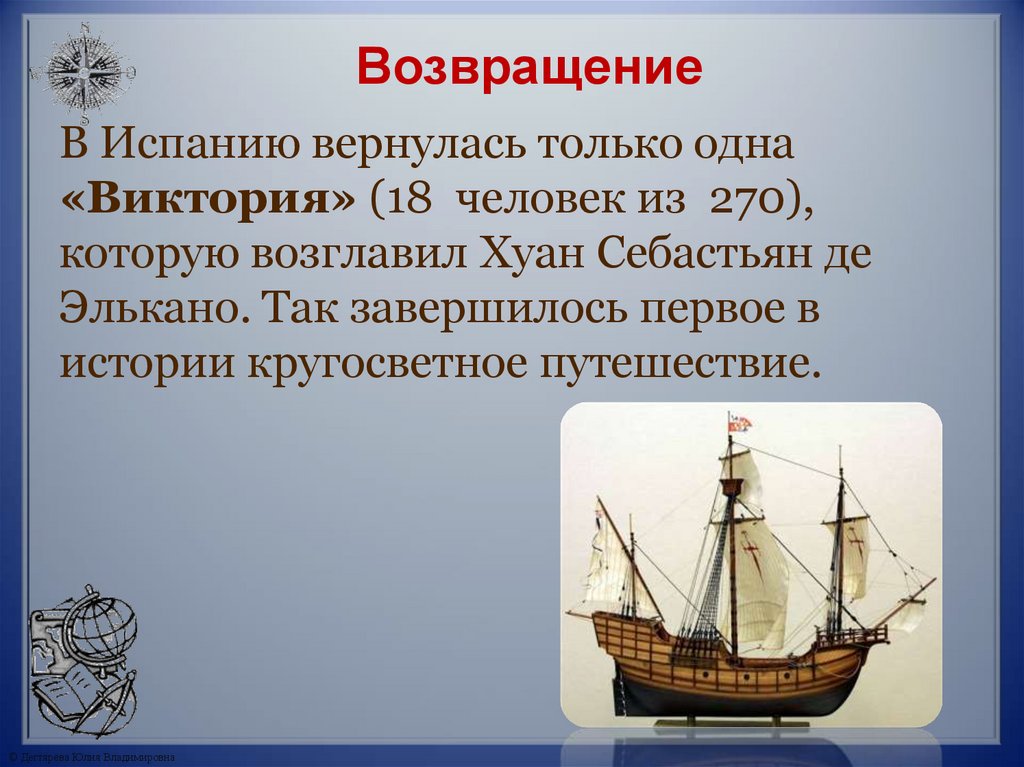 Возвращение