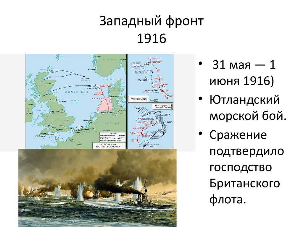 Западный фронт 1916