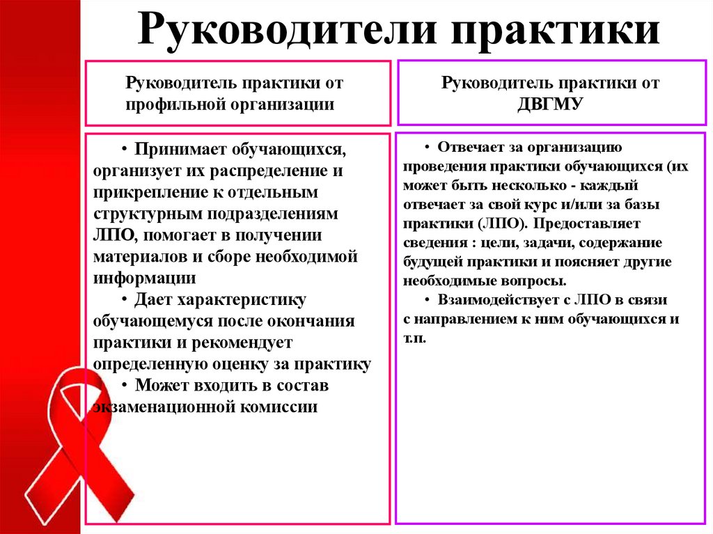 Руководители практики