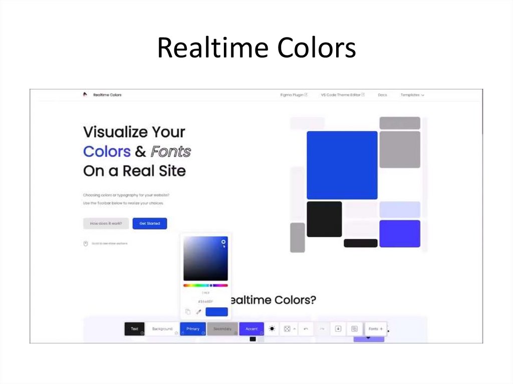 Realtime Colors
