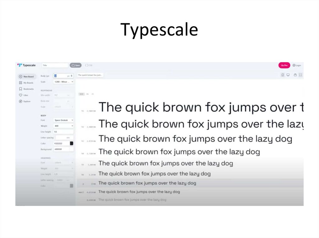 Тypescale